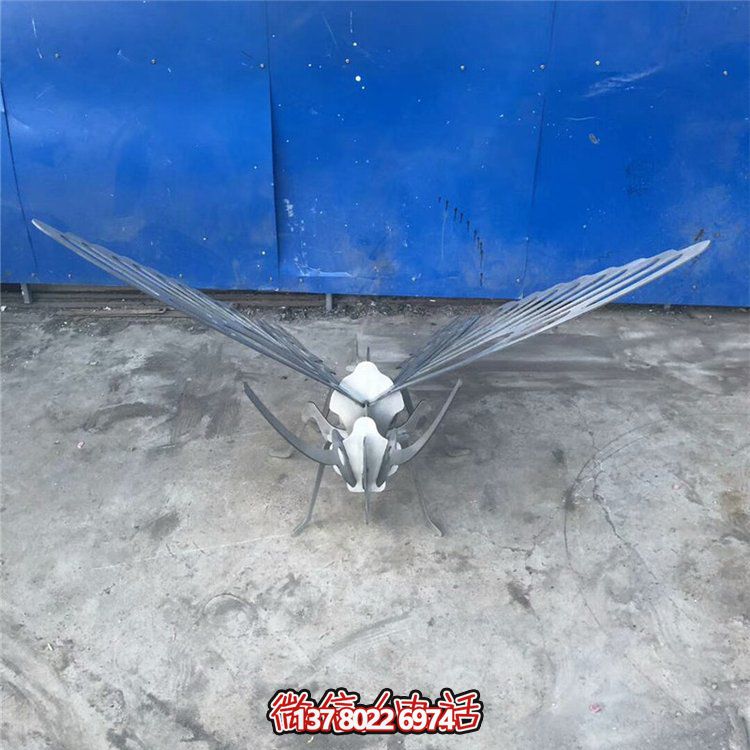 不銹鋼蝴蝶雕塑，點綴你的園林戶外空間