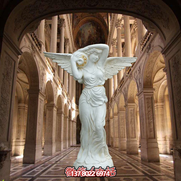西方風格大理石雕塑，高端戶外園林景觀裝飾
