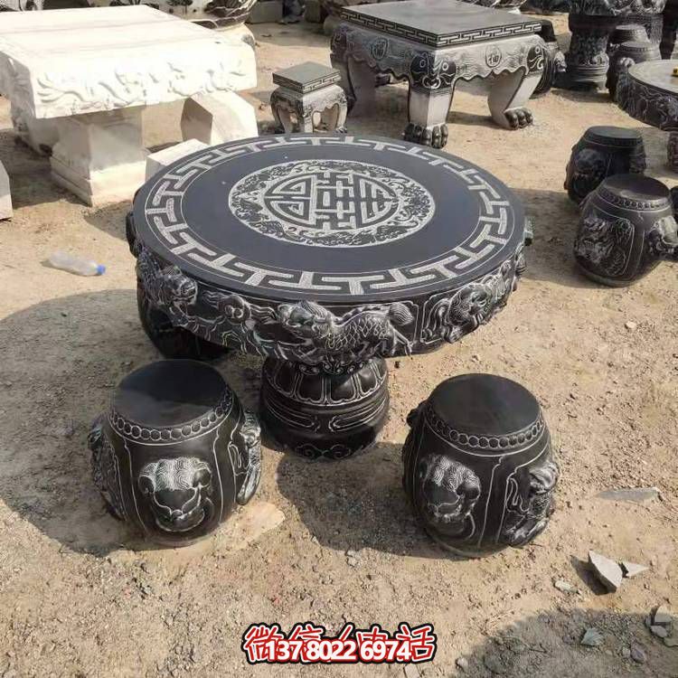 精美大理石石雕戶(hù)外園林景觀裝飾品