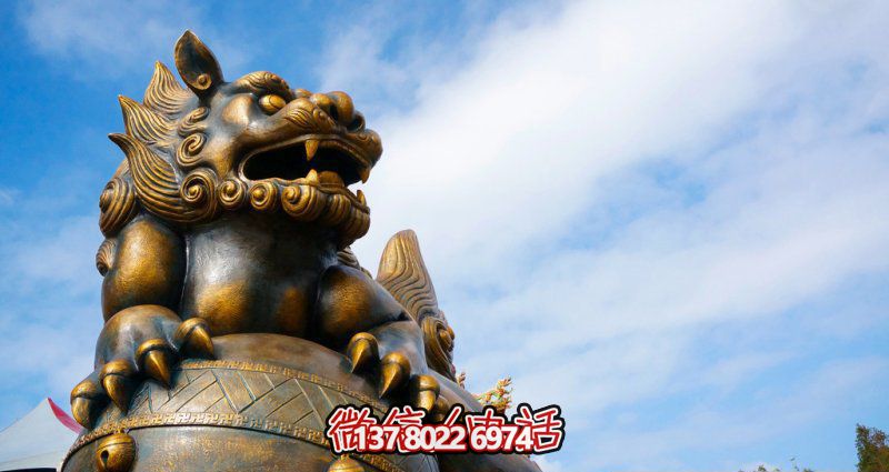 城市廣場創意不銹鋼仿銅獅子雕塑 城市廣場創意不銹鋼仿銅獅子雕塑