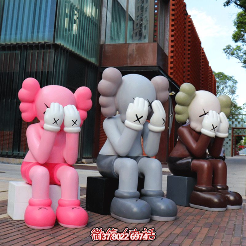 商業街擺放坐姿網紅芝麻街卡通動漫雕塑 商業街擺放坐姿網紅芝麻街卡通動漫雕塑