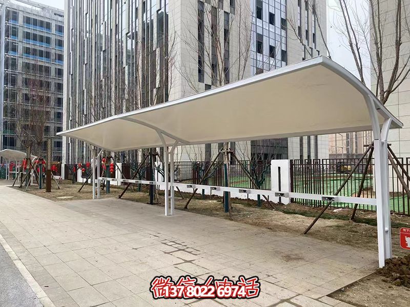 詠華園小區(qū)不銹鋼停車停